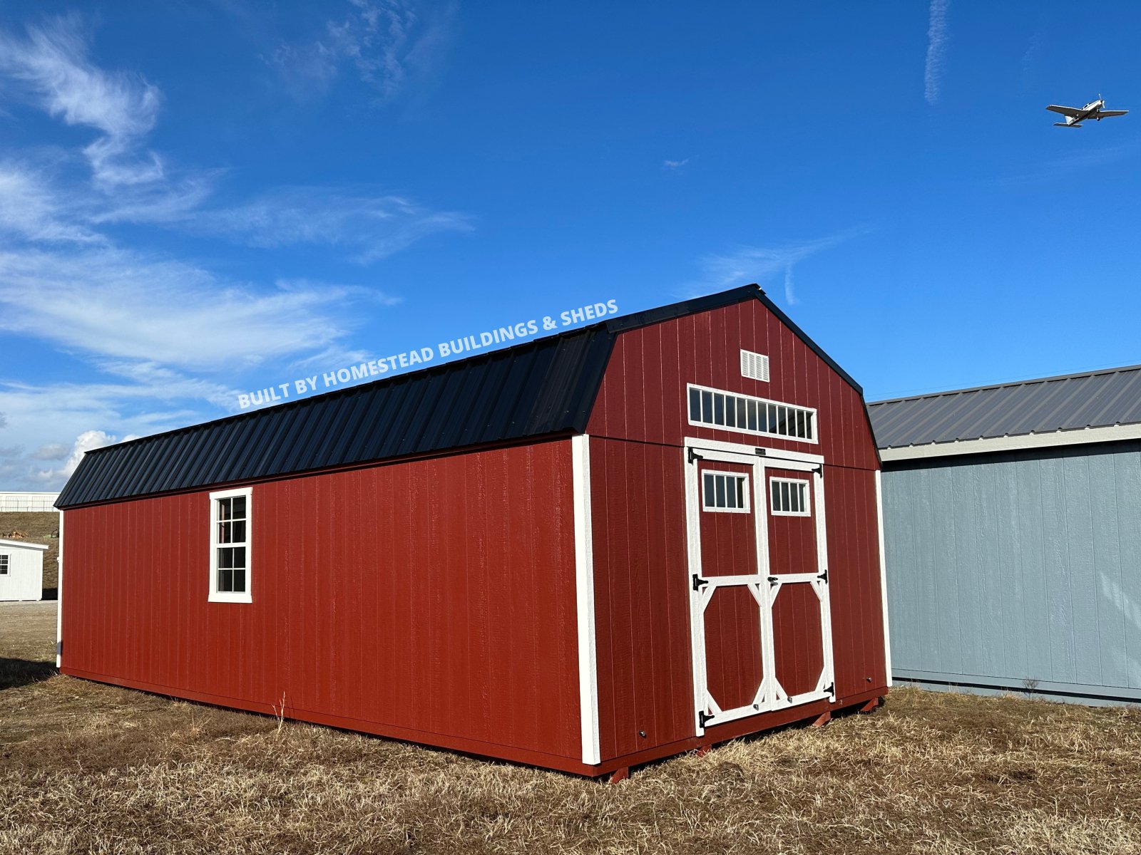 14x28 Deluxe High Barn Design 17 Homestead Buildings & Sheds