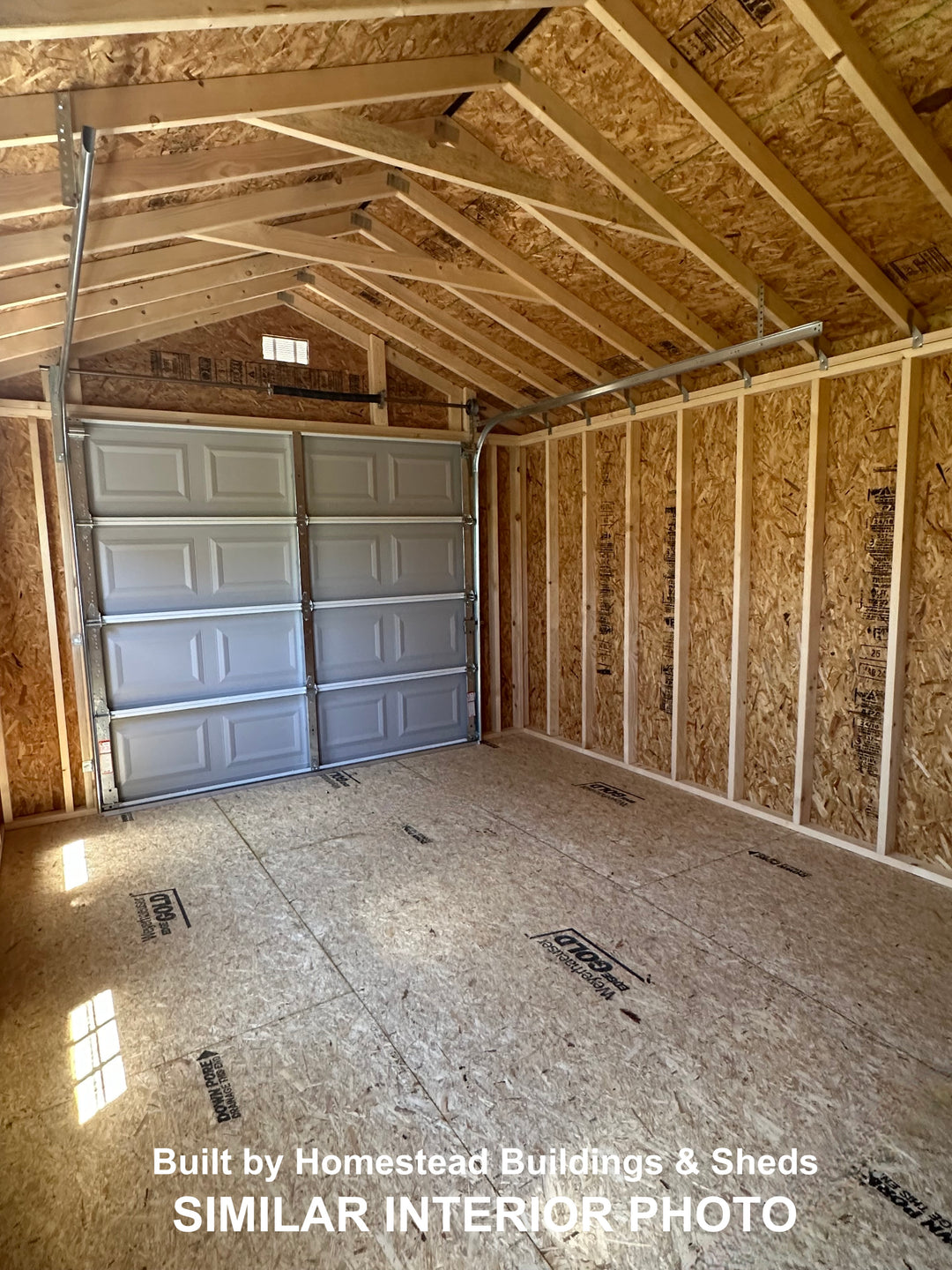 12x28 Heavy Duty Deluxe A-Frame Garage Design #233