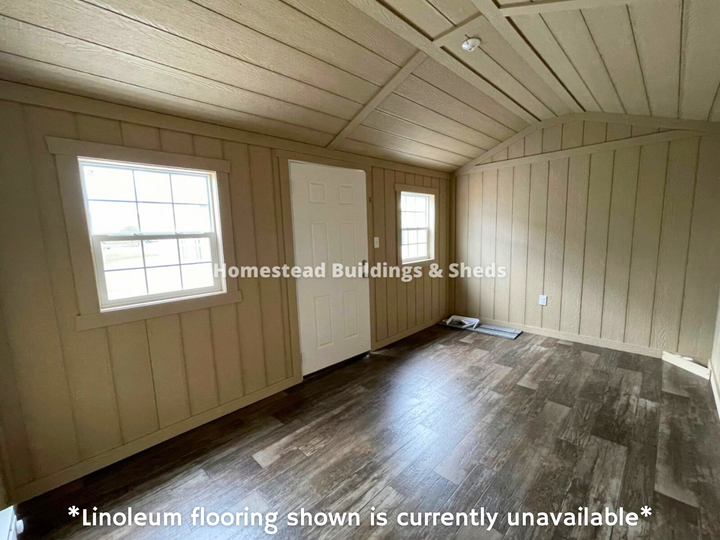 10x16 Finished Cottage Design #16