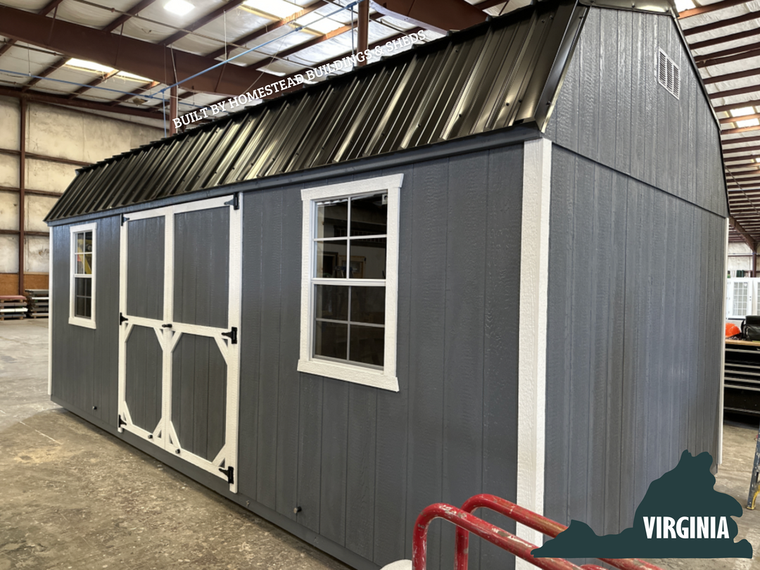 10x20 Deluxe High Barn Design #VA12