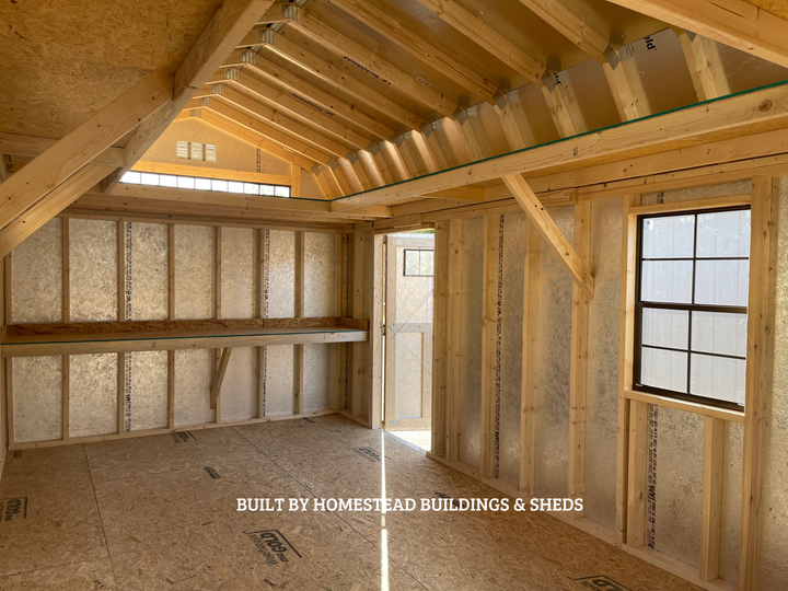 10x20 Deluxe High Barn Design #237