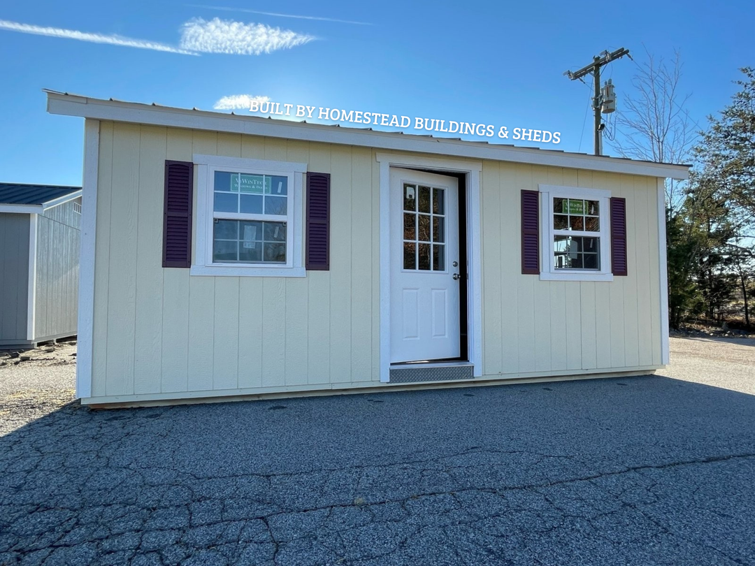 12x20 Finished Cottage Design #13