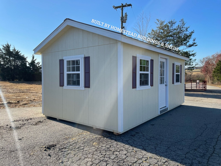 12x20 Finished Cottage Design #13