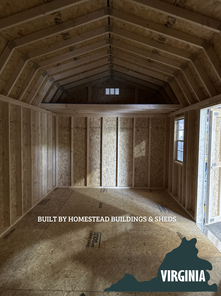 10x20 Deluxe High Barn Design #VA4