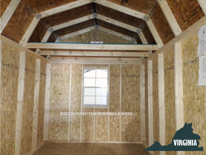 8x12 Utility High Barn #VA7