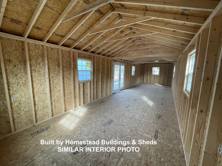12x40 Deluxe A-Frame Design #276