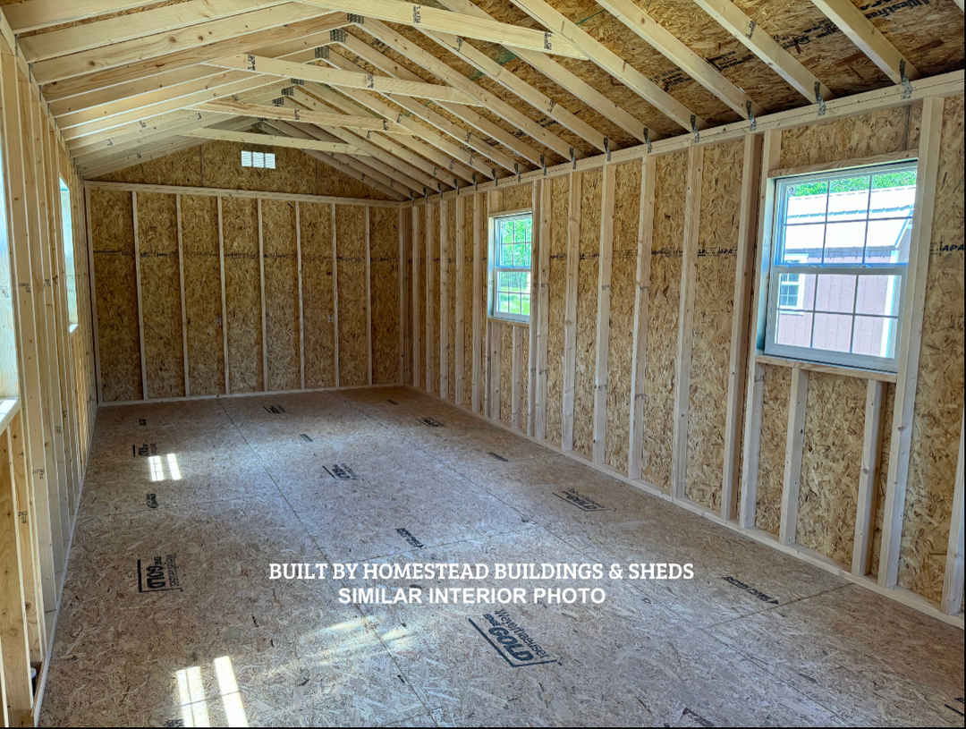 12x32 Deluxe A-Frame Cabin Design #161