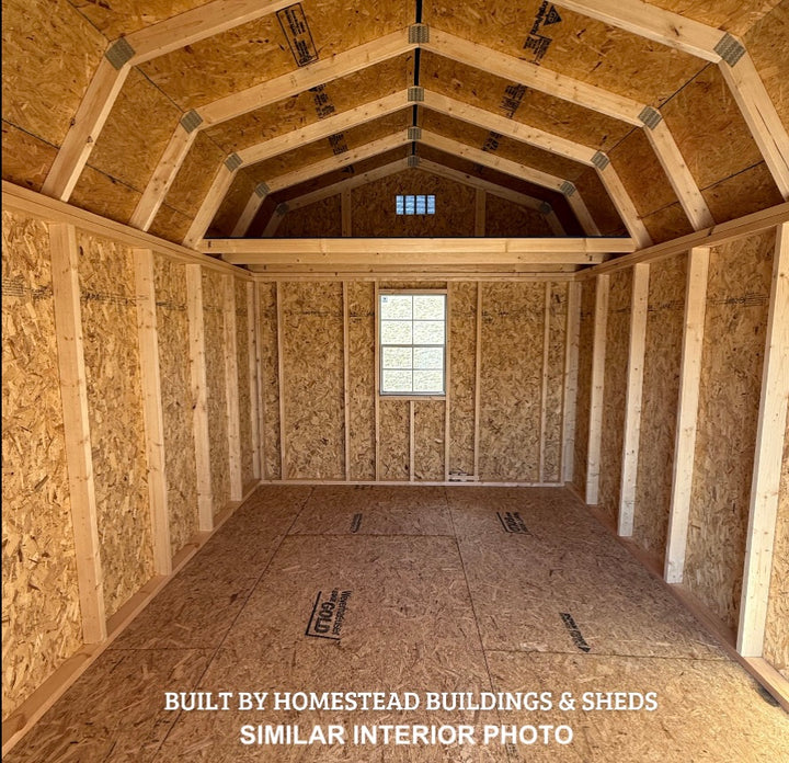 10x12 Utility High Barn Design #22