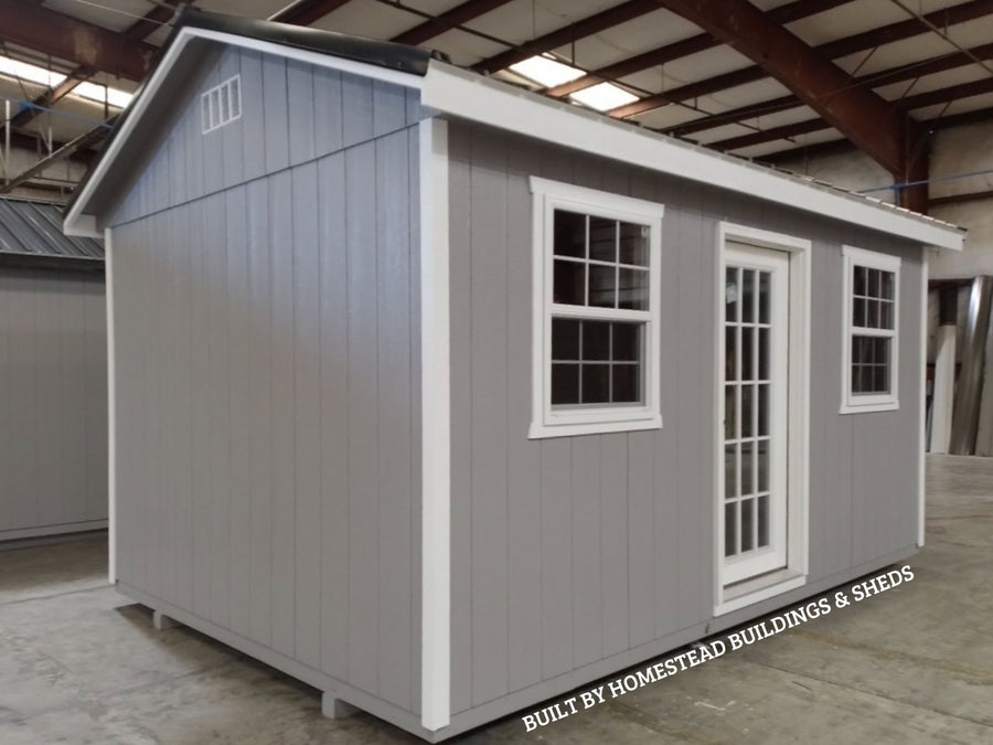 10x16 Deluxe A - Frame Design #59 - Homestead Buildings & Sheds