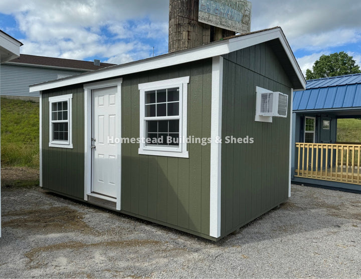 10x16 Finished Cottage Design #16 - Homestead Buildings & Sheds