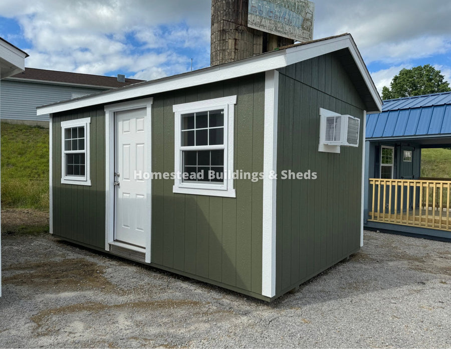 10x16 Finished Cottage Design #16 - Homestead Buildings & Sheds