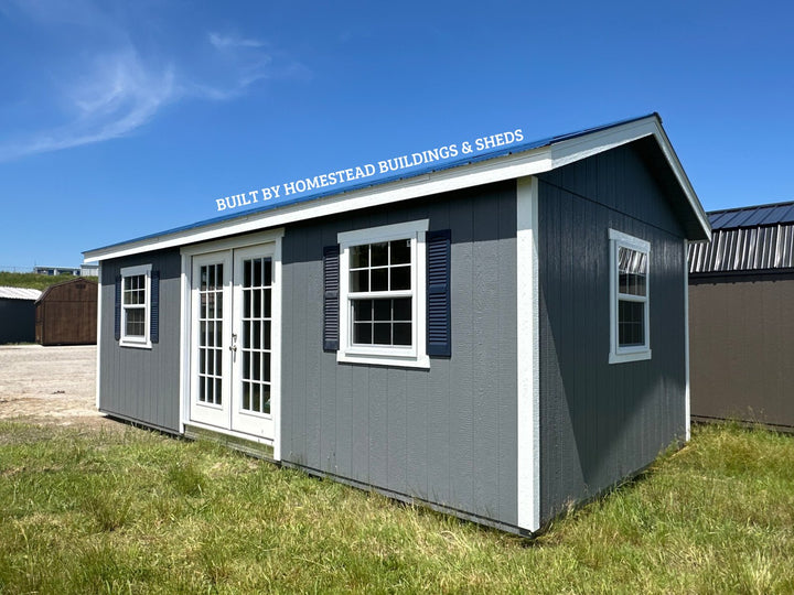 12x24 Finished Cottage Style HS2 - Homestead Buildings & Sheds