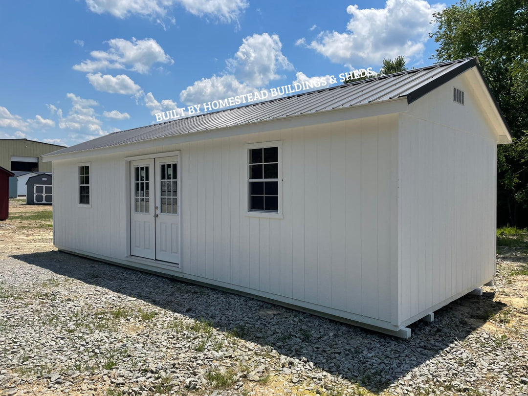 12x32 Deluxe A - Frame Design #63 - Homestead Buildings & Sheds