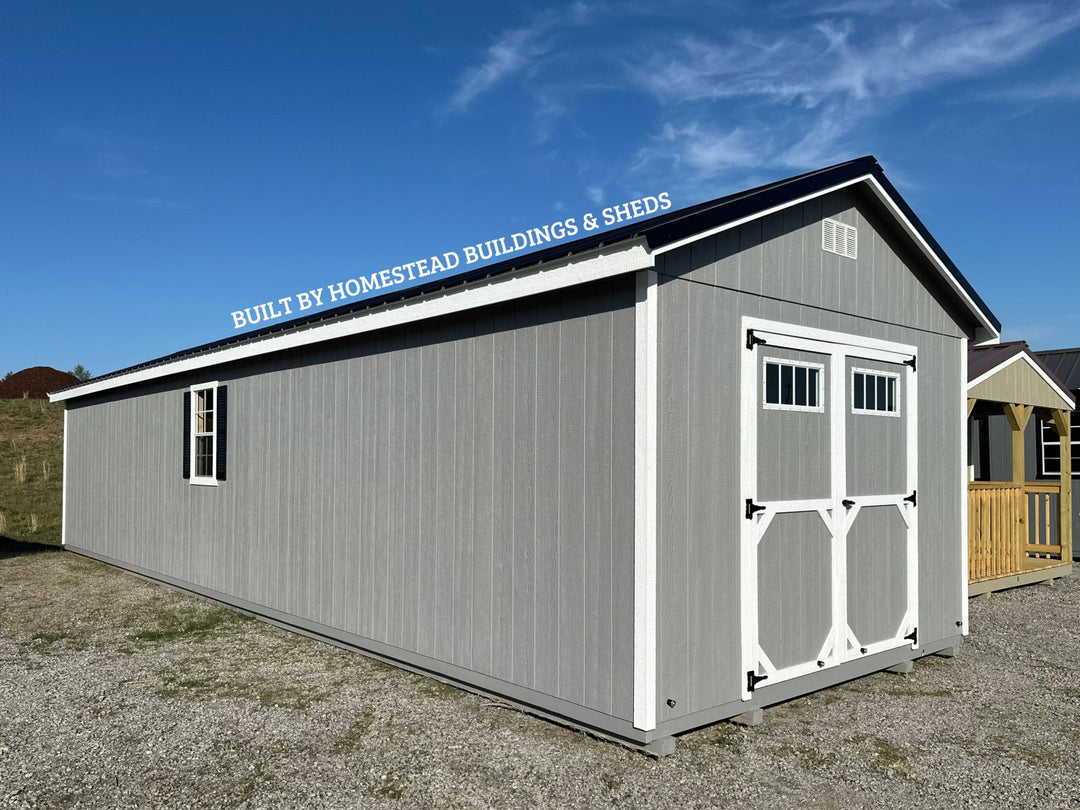 12x40 Deluxe A - Frame Building Design #67 - Homestead Buildings & Sheds