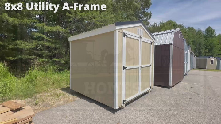 8x8 Utility A-Frame Design #4